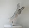 Katten I|2008|130x80x22cm|In zand gegoten aluminium